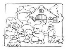 De boerderij kijkdoos kiddicolour within boerderij peuters. Kleurplaat Dieren Boederij Jonge