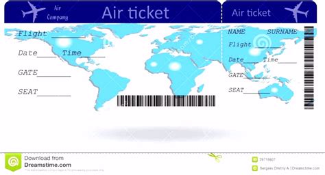 Flugticket vorlage geschenk im vergleich mit anderen aus der kategorie küche, haushalt & wohnen. 8 Flugticket Vorlage Download Kostenlos ...