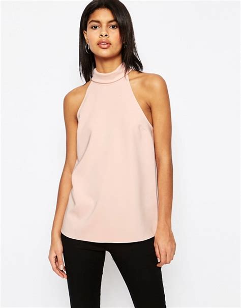 Preise vergleichen und bequem online kaufen! ASOS - Cutaway - Neckholder-Top | ASOS