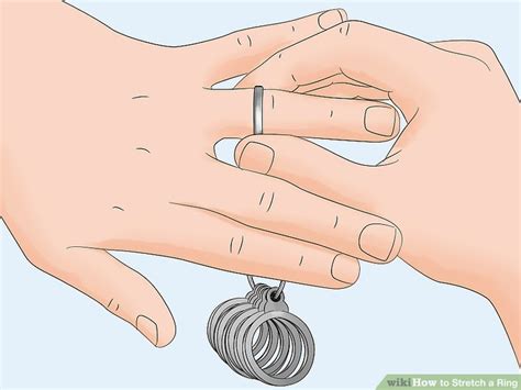 Request a free ring sizer and use our ring size guide to learn how to find your ring size. 3 Easy Ways to Stretch a Ring - wikiHow