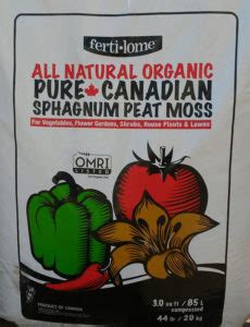 Sphagnum peat moss is harvested from peat bogs which are a part of natural wetland ecosystems in the northern hemisphere including canada, russia, northern europe and the u.s.a. 3-cu.-ft-or-1-cu.-ft.-Fertilome-All-Natural-Organic ...