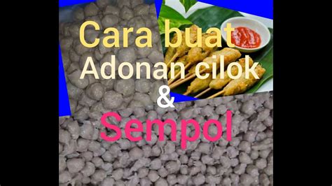 Cara membuat cakwe medan spesial. Cara membuat adonan cilok atau sempol || ada_giveaway ...