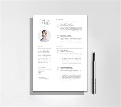 Skillroads is an innovative professional resume builder designated for job seekers and its purpose is to make their lives easier. Modern Resume Template 120430 (With images) | Microsoft ...