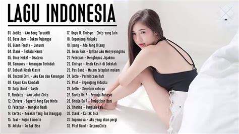 Top 30 chart indonesia, updated every monday morning. Top Lagu Pop Indonesia Terbaru 2020 - YouTube