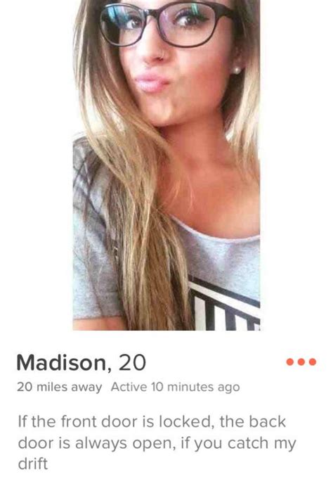 I need a woman who can support me while i play video games all day. These Girls Cut Right to the Chase on Their Tinder ...