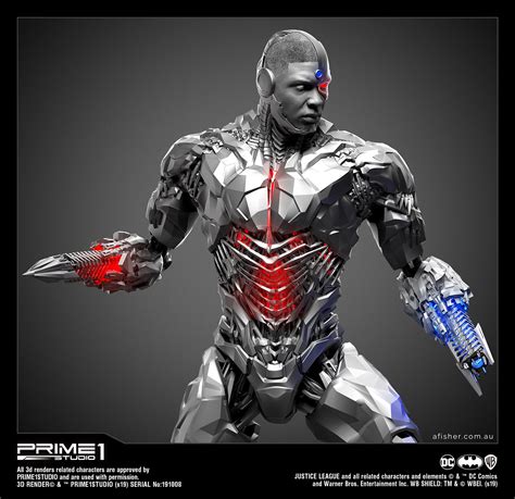 Disponible pour 12,99€/mois, un prix plus élevé que la version amazon prime classique. Adam Fisher - Cyborg - Justice League - Prime 1 - Renders