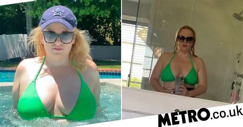 It's unclear what rebel was specifically referring to or if the. Rebel Wilson serves 'mermaid' vibes in green bikini as she ...