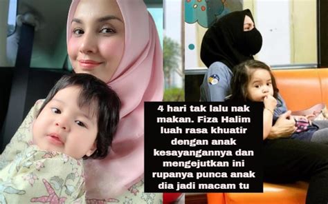 Siti zaidatul fiza binti abd. 4 hari tak lalu nak makan. Fiza Halim luah rasa khuatir ...