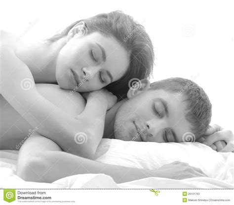 Real homemade amateur young brazilian couple fucki. A Young And Lovely Couple Sleeping Together Stock Image ...