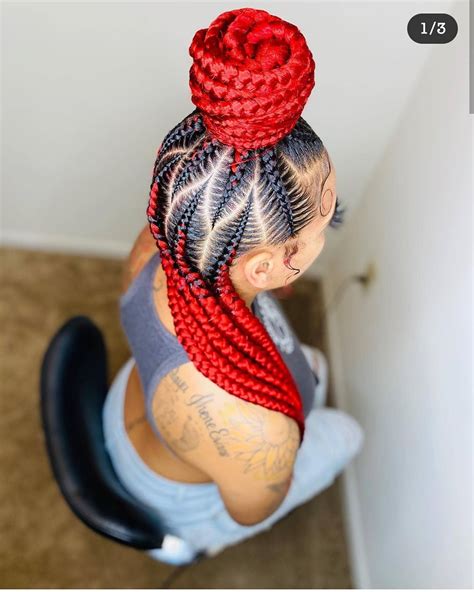 We show you french braid hairstyles that you'll love! trending ghana braids hairstyles (6) | Latest Ankara ...