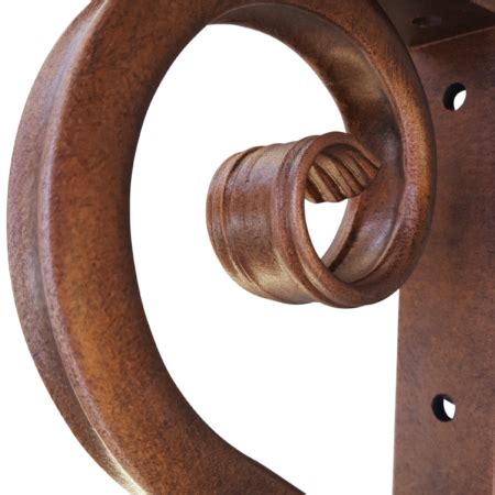 Beautiful hand applied finishes to choose from making this wall bracket a perfect fit for your style and support need. Standard-1"-Wrought-iron-angle-bracket | Shoreline ...