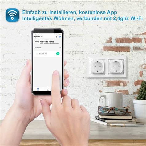 LOETAD WLAN socket Smart WIFI plug plug can be operated ...