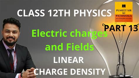 Charge density (countable and uncountable, plural charge densities). class 12 chapter 1| Part 13 | Electric charges and field ...
