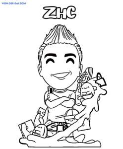 Coloring markers set for adults with standing base, 80 colors dual tip permanent art pens with travel case for drawing sketching adult coloring highlighting and underlining. ZHC Coloring pages - Free Coloring pages | WONDER DAY