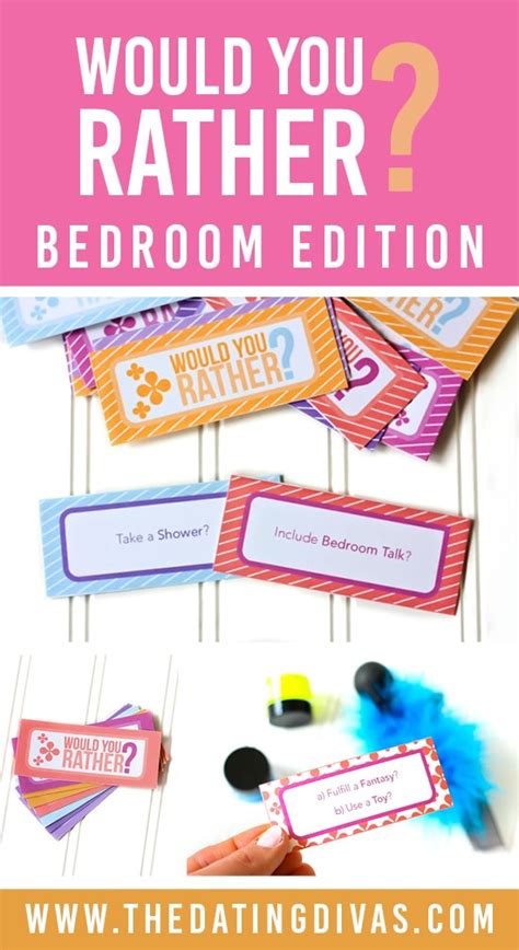 Are you looking for some interesting fun classroom activities to make your learning session interesting and engaging? Would You Rather: Bedroom Game - The Dating Divas