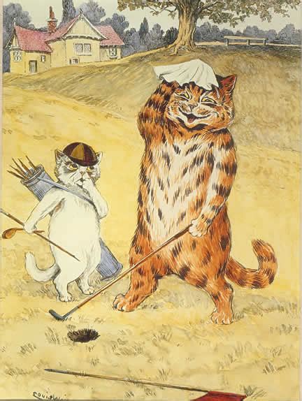 The progression of his art is fascinating. Louis Wain