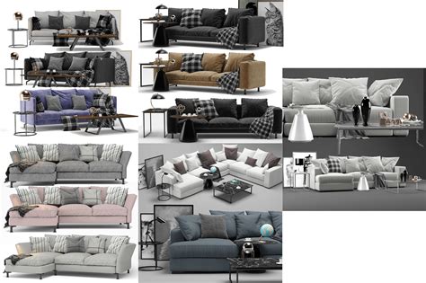 Boconcept home furnishings are created for people who love design, energy and style in all aspects of life. Sofas By Boconcept 5 models | CGTrader