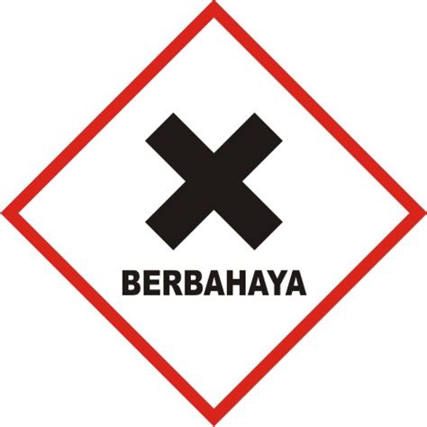 Bahan kimia yang mudah terbakar, dapat bereaksi hanya dengan kontak singkat dengan sumber pemicunya, dengan titik nyala yang sangat rendah, atau dengan gas yang sangat mudah terbakar jika terkena air. Contoh Sticker Sabloon Untuk Simbol Peringatan Bahan Kimia ...