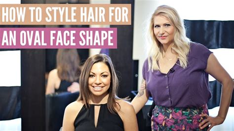These cheeks make a face seem rounder and more. How to Style Hair for Oval Face Shape - YouTube