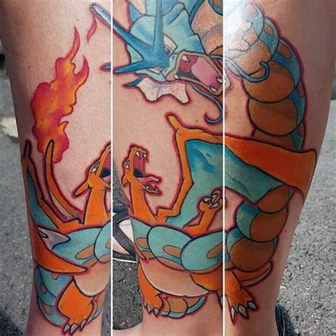 Charizard pokémon x und y pikachu charmander, pokemon, blastoise, karikatur, charizard png. 60 Charizard Tattoo Designs For Men - Pokemon Ink Ideas