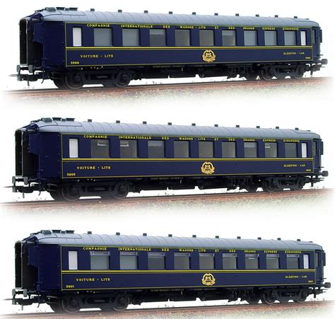 Notre catalogue est constitué de modèles ferroviaires aux échelles ho, oo, n, hoe, i, et n. LS Models 49122 - 1950's Orient Express Passenger Coach Set