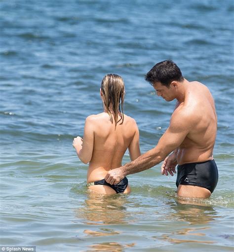 Daisy cheats on her husband with a big black dick. Joanna Krupa topless with husband Romain Zago during ocean ...