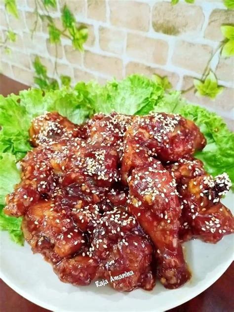 Ayam goreng ala korea selatan sebenarnya memiliki banyak jenis. Resepi Ayam Spicy Korean Pedas Giler. Tengok Jer Pun Dah ...