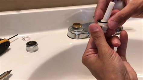 A bathroom faucet leak can be one of the most frustrating things about being a homeowner. How to repair a leaky bathroom faucet | How to replace a ...