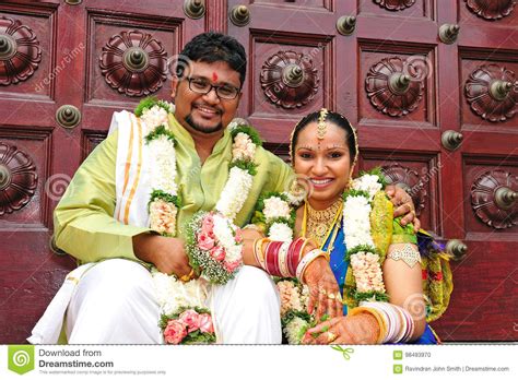 The presence of a priest or witnesses was not required. Indian Wedding Couple editorial image. Image of wedding ...