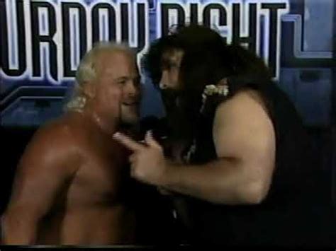 July 25, 1992 barbarian vs. Kevin Sullivan vs. The Godwinns 2-on-1 handicap (w/ Cactus ...