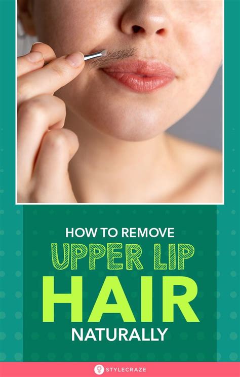 The simplest way is to heat the sugar and after that add some lemon juice in it. How To Remove Upper Lip Hair Naturally At Home - 11 Ways ...