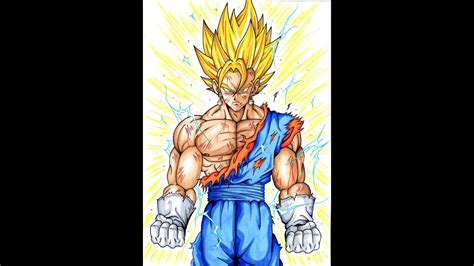 Here presented 54+ dragon ball z drawing images for free to download, print or share. Drawing Super Vegito | Dragon Ball Z | TolgArt | Doovi