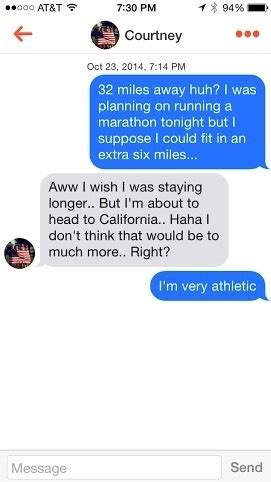 Its time to date someone. Slideshow: Tinder Conversation Starters