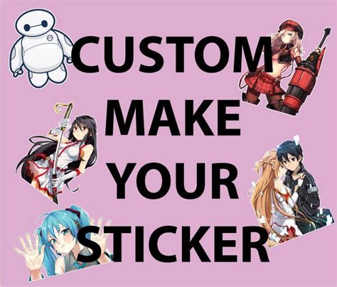They are designed to fit into your existing window frame. Custom Make Your Own Anime Stickers - Anime Car Window Decal Sticker | Anime stickers, Car ...