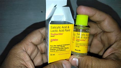 It's easier than what you are thinking. Salactin Paint review in Hindi "Best Wart Remover " - YouTube