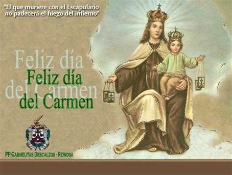 21 comienza la primavera en el hemisferio sur. PP. Carmelitas Descalzos Reinosa: Feliz día del Carmen