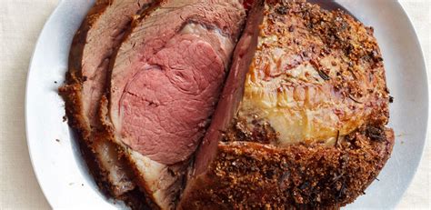 This prime rib recipe features a flavorful crust of garlic and herbs. Prime Rib | Recipe | Food network recipes, Recipes, Prime ...