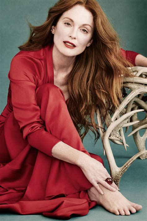 Julianne moore is on the big screen as we've never seen her before. Julianne Moore's Feet