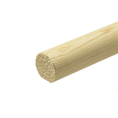It works well with our traditional or contemporary stairparts and offers a firm grip whilst using the stairs. Mopstick Handrail | Softwood Timber | Woodlands DIY Store