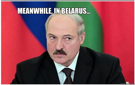 More stories from theweek.com5 riotously funny cartoons about gop resistance to the. Meanwhile, in Belarus... - Creepy Lukashenko - quickmeme