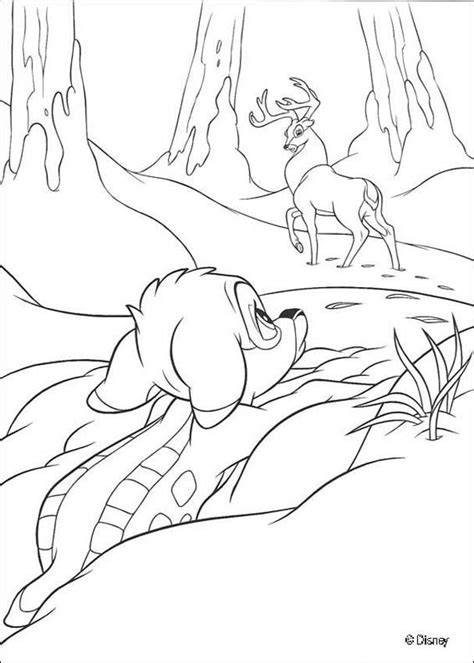 Nursery rhyme coloring pages to print. Bambi 2 coloring pages - Hellokids.com