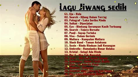 Kompilasi 30 lagu jiwang 90an terbaik hits spotify vol.1 untuk didengar. LAGU JIWANG MALAYSIA LAMA TERBAIK Top 20 LAGU MALAYSIA ...