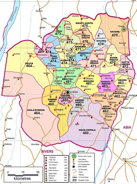 You are probably viewing this post because. Map of Imo State of Nigeria showing all the 21 Local ...