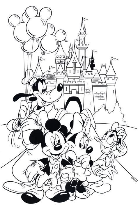 Download and print these disneyland coloring pages for free. Free Disney Coloring Pages | Coloring Books | Pinterest ...