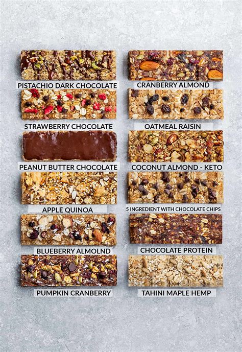 I started with my peanut butter granola bars. Soft & Chewy Granola Bars - The BEST Healthy No Bake Snacks!