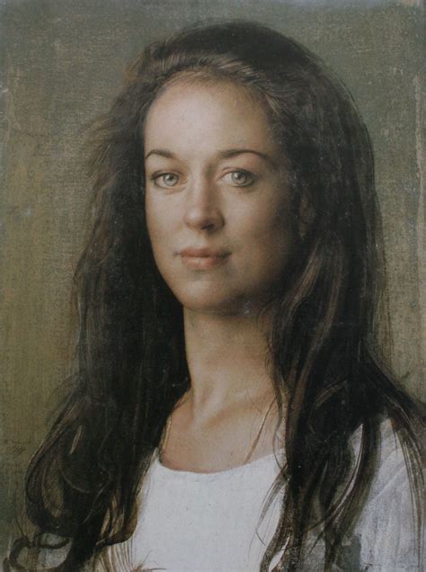 portrait Annigoni | Portrait, Portrait drawing, Portrait painting