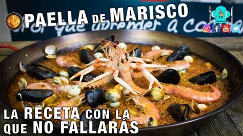 #lasrecetasdemamá #cocinafamiliar un clásico de la cocina española, y miles de recetas, de paella, arroces. Paella de Marisco - Recetas de Cocina - Recetas de cocina