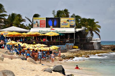 See more ideas about beach bars, beach, martin st. ST MARTIN , Sunset Bar & Grill, Maho beach SXM | Sint ...