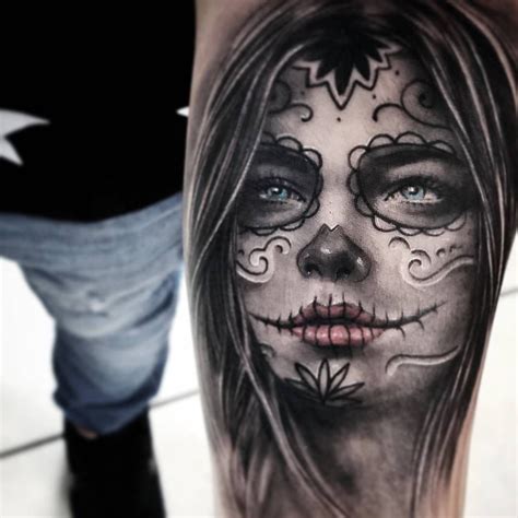 Pin by Sxymexi on Tattoos | Sugar skull tattoos, Skull tattoos, Tattoos