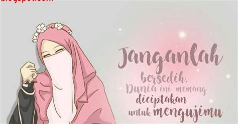 Berhijab menjadi salah satu kewajiban seorang muslimah, karena ini akan melindungi aurat dari pandangan. Anime Muslimah Tomboy Bercadar | Revisi Id